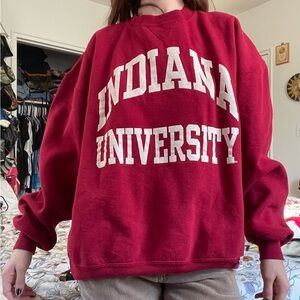 vintage indiana university crewneck